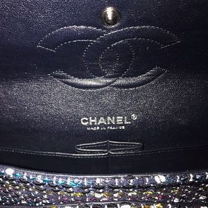 Chanel Iconic Tweed Flap Bag